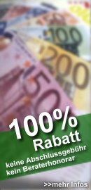 Rabatt bei Entnahmeplan (Auszahlplan), Sofortrente durch Einmalzahlung